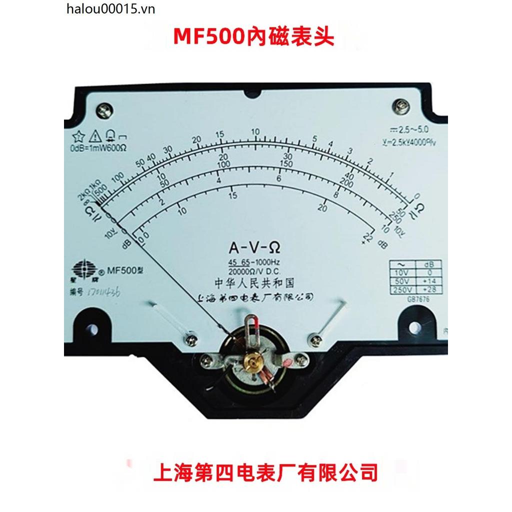 MF500 Đồng Hồ Vạn Năng Đầu Cuộn Dây Điện Áp Áp Áp Phụ Kiện Máy Tính Bảng Chất Liệu Đồng Hồ Cơ Đa Năn