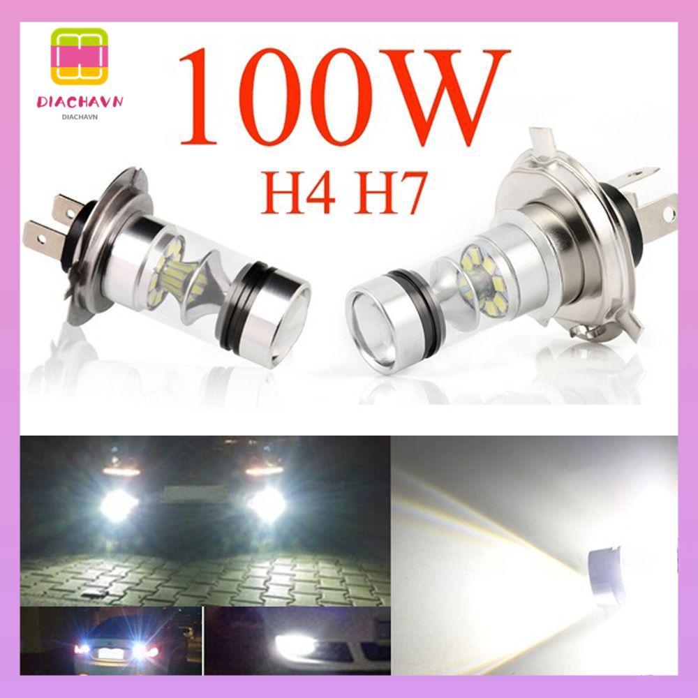 DIACHAVN H4 H7 Siêu Sáng 100W 8000K