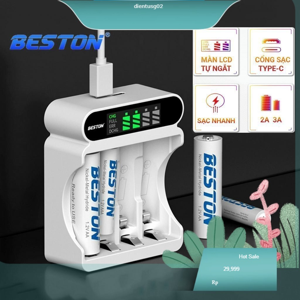 Pin AA và AAA sạc tái sử dụng chính hãng bền bỉ C9023