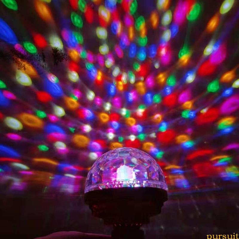 MAI Multi Crystal Disco Light Party Atmosphere Light Đèn xoay đầy màu sắc