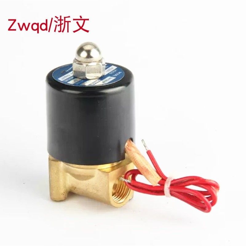 Van điện từ Zhewen 2W025-06 2W025-08 Van nước Van khí Van dầu Van kỵ nước 1 điểm 2 điểm ascvmpt