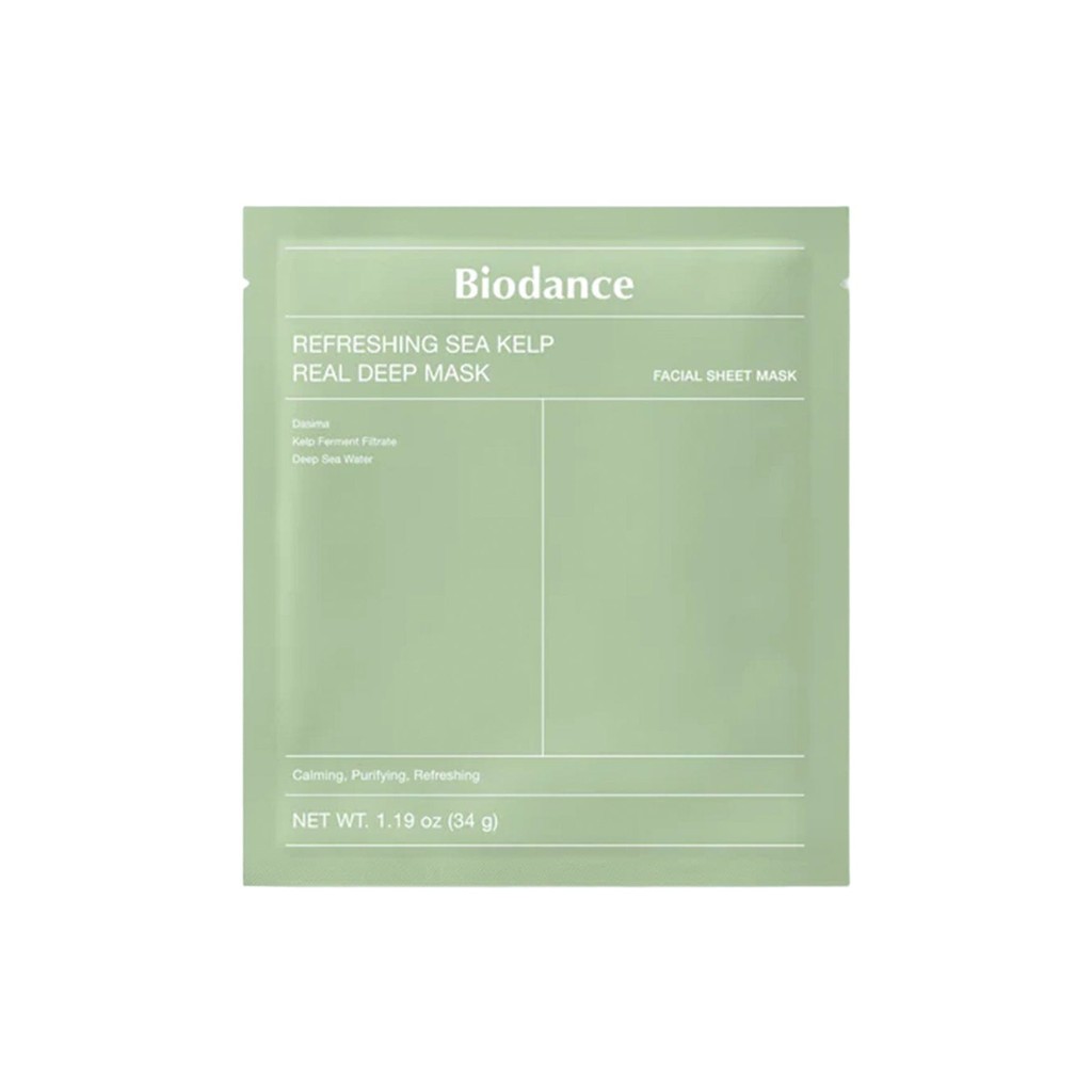 Biodance Refreshing Sea Kelp Real Deep Mask (4 Pack)