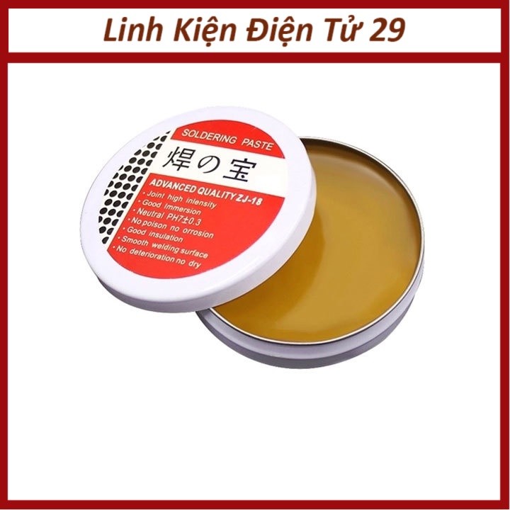 Mỡ hàn thiếc Soldering Flux Paste ZJ-18 hỗ trợ hàn mạch