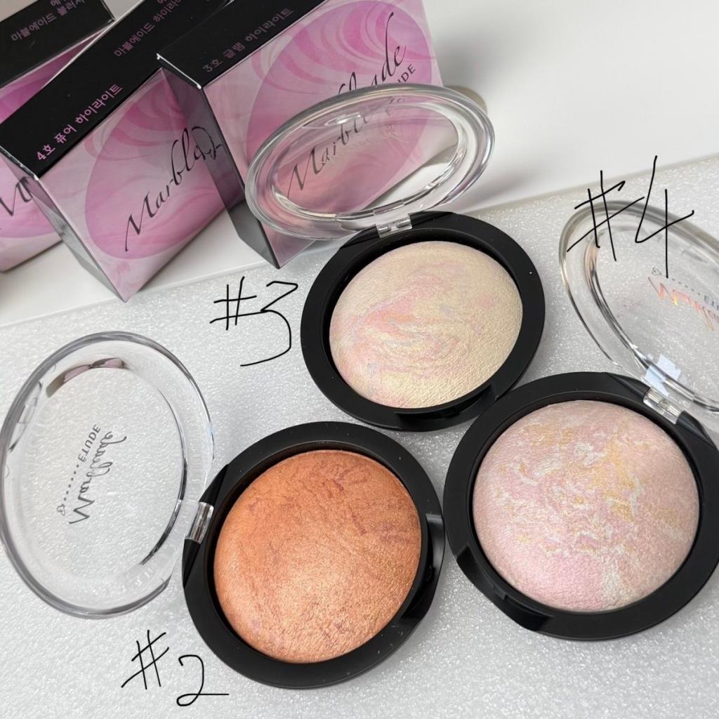 ETUDE ETUDE House / ETUDE House Blush / Họa tiết đá cẩm thạch / Rouge / Độ bóng cao / Dung tích lớn 