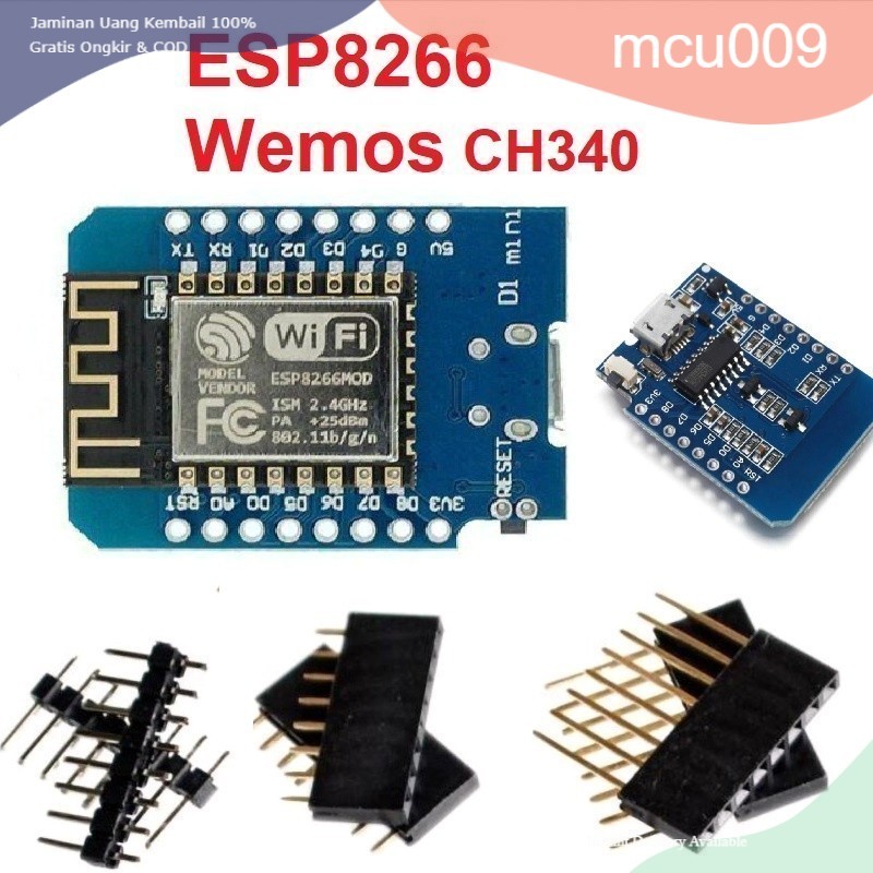 044 WeMos D1 Mini ESP8266 - Mạch phát triển IoT