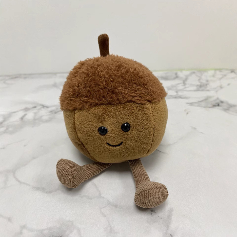 WL6Z Hazelnut Acorn Fun Nut Đồ chơi búp bê sang trọng Làm dịu Búp bê Búp bê Cô gái Quà tặng
