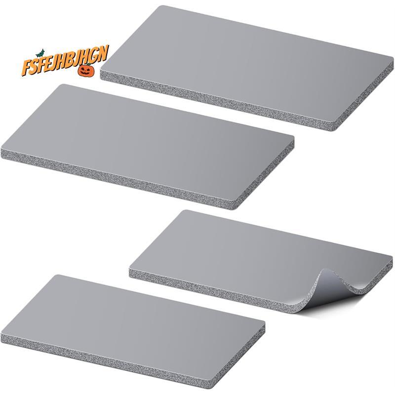 Hat Press-Phụ kiện - 4 chiếc Silicone Heat Press-Pad, 2 kích cỡ (7.87x3.35Inch + 6,50x2,60Inch), dùn