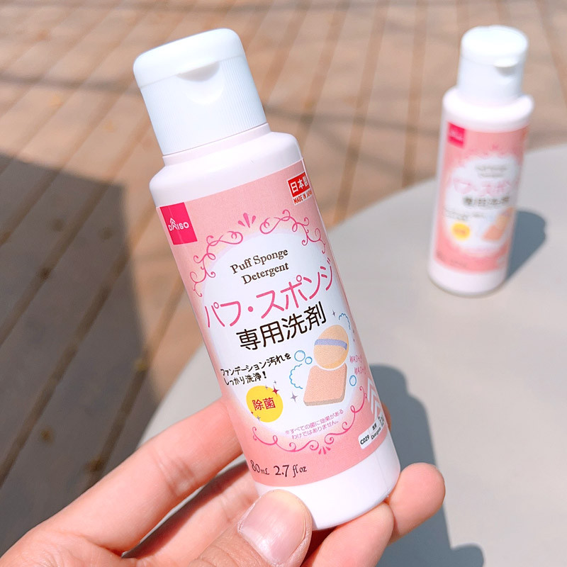 Nước tẩy trang DAISO DAISO DAISO Puff Cleaner 80ml