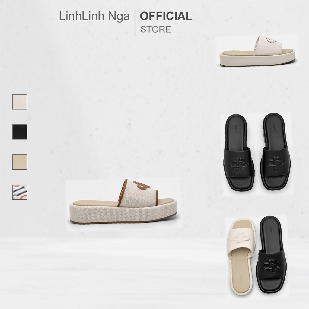 Dép PEDRO Icon Canvas Wedge Sandals - PW1-46480003 chính hãng đủ bill