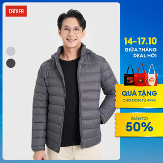 Áo khoác chần bông nam CANIFA MEN siêu nhẹ siêu ấm 8OT24W028