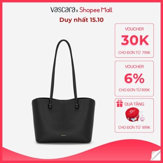 [Voucher 30K | 15.10] Vascara Túi Đeo Vai Nhấn Chân Quai - TOT 0200