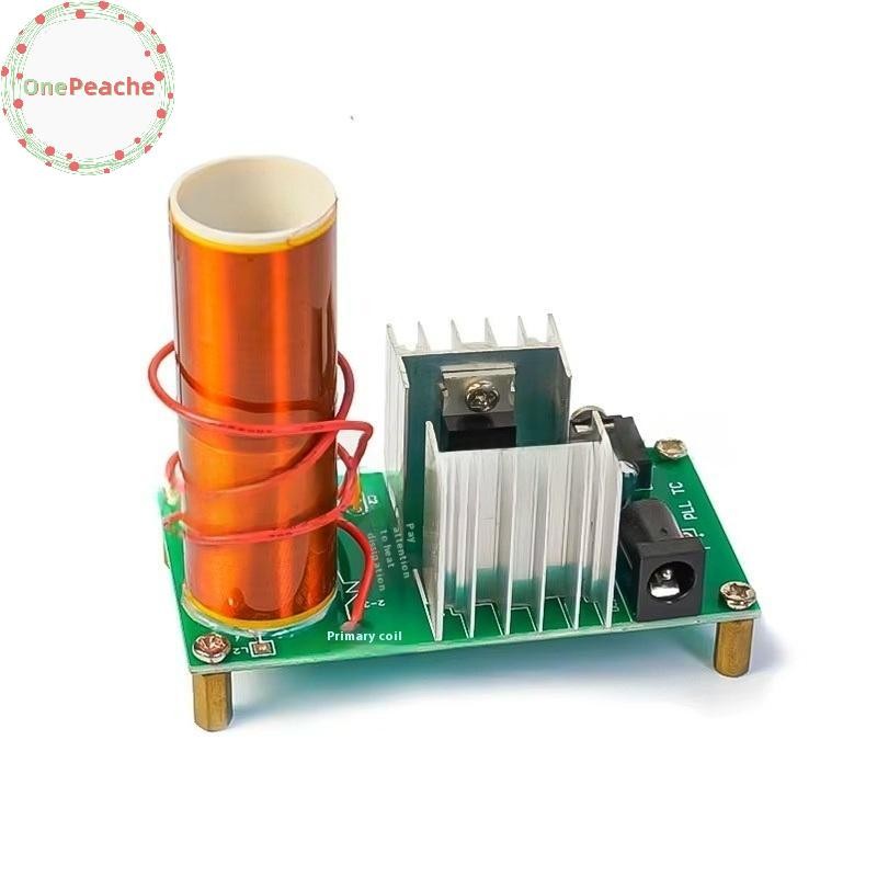 OnePeache 1 Bộ DC 15-24V 15W Tesla Music Coil Loa Plasma Bộ dụng cụ vui nhộn Arc Plasma Đồ chơi khoa