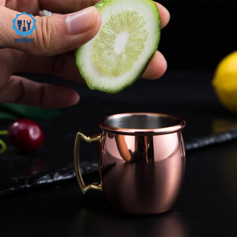 Mini Moscow Mule Cup Đồ Uống Uống 2.0oz Cà Phê Cocktail Rượu Cốc Quà Tặng