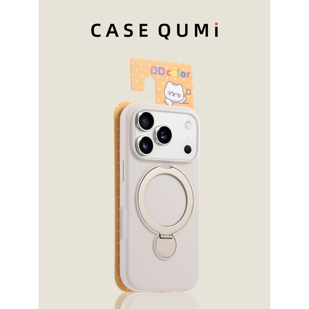 17 pro max iphone gối iphone 17 pro max Vỏ điểm tựa dạng lỏng lỗ lớn màu trắng cổ dùng cho điện thoạ