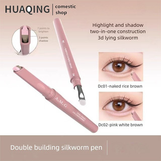 Bút kẻ mắt hai đầu hai màu Bút kẻ mắt Bút kẻ mắt Chống mồ hôi Chống thấm nước Chống nhòe
