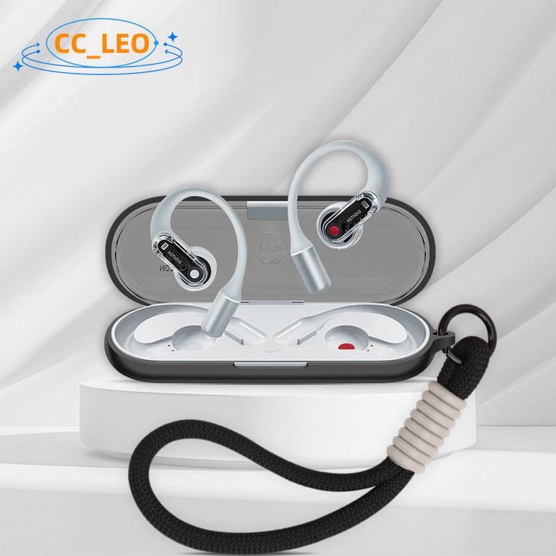 Case for Nothing Ear (open) Silicone Soft Case Cute Lanyard Suitable for Nothing Ear Open Shockproof