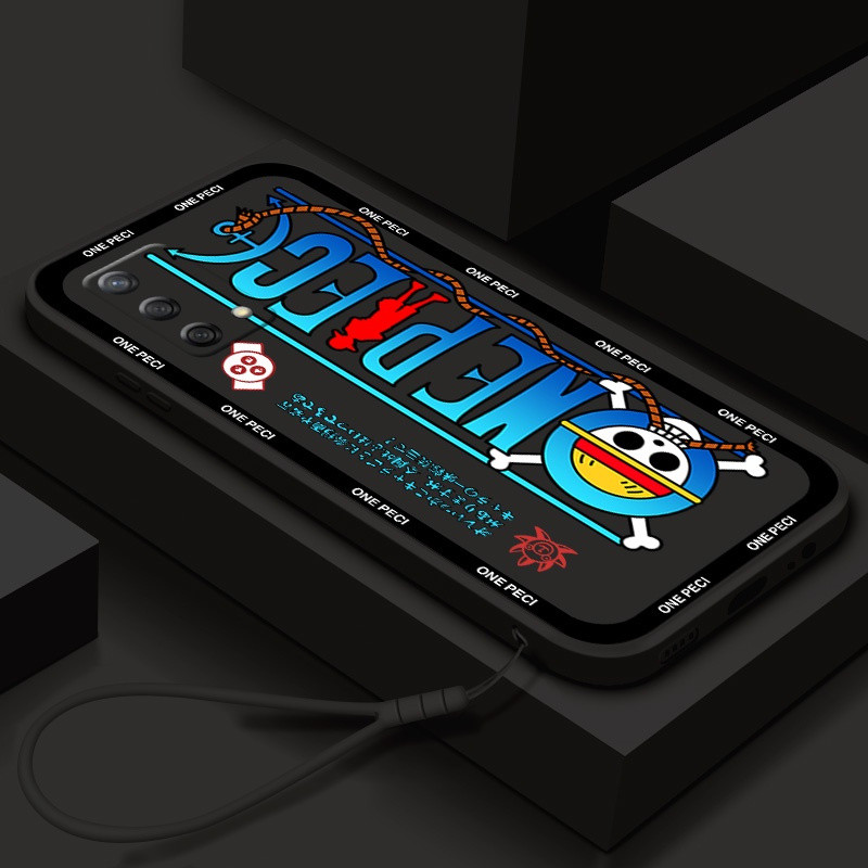 Ốp điện thoại OPPO A72 A73 A74 A76 A78 ONE PIECE Vỏ điện thoại silicon mềm cạnh thẳng chống sốc