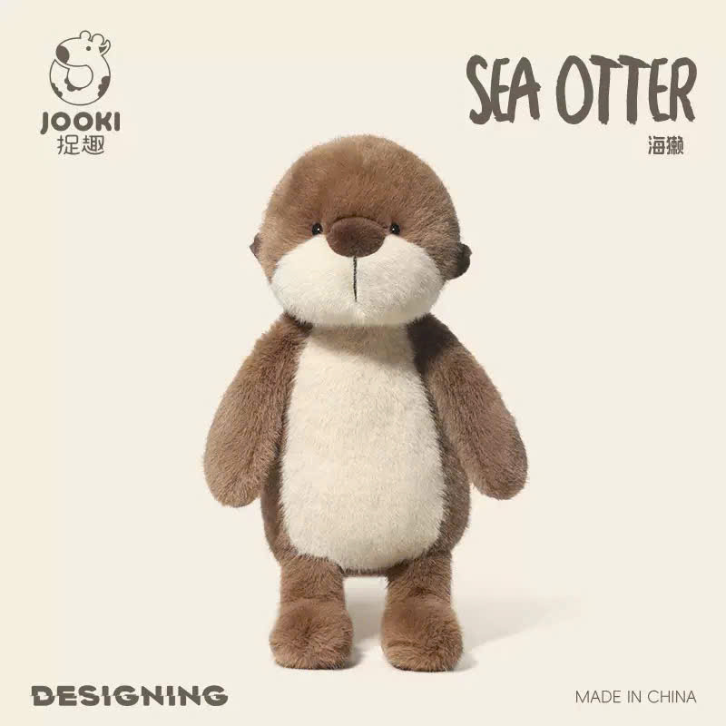 [Chính hãng Jooki] Gấu Bông Rái cá Jooki Cao Cấp. Thú bông con rái cá làm quà tặng đáng yêu
