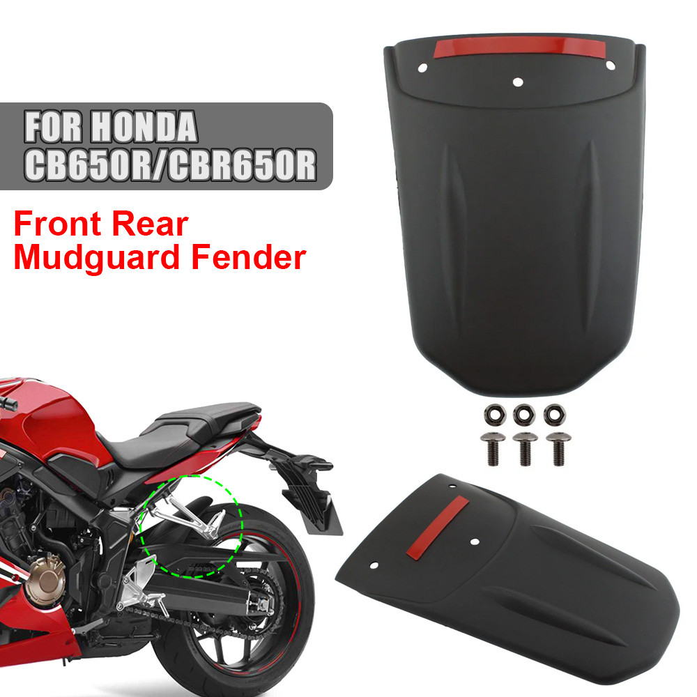 CB650R Phía Trước Phía Sau Chắn Bùn Fender Phía Sau Mở Rộng Cho Xe Honda CBR650R CB 650R CBR 650R CB