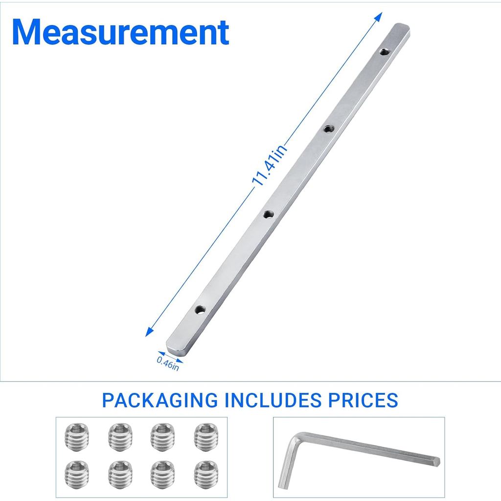Bộ phụ kiện kết nối đường ray dẫn hướng 71358 cho Festool, DeWalt (2 gói) | Bộ kết nối đường ray hướ