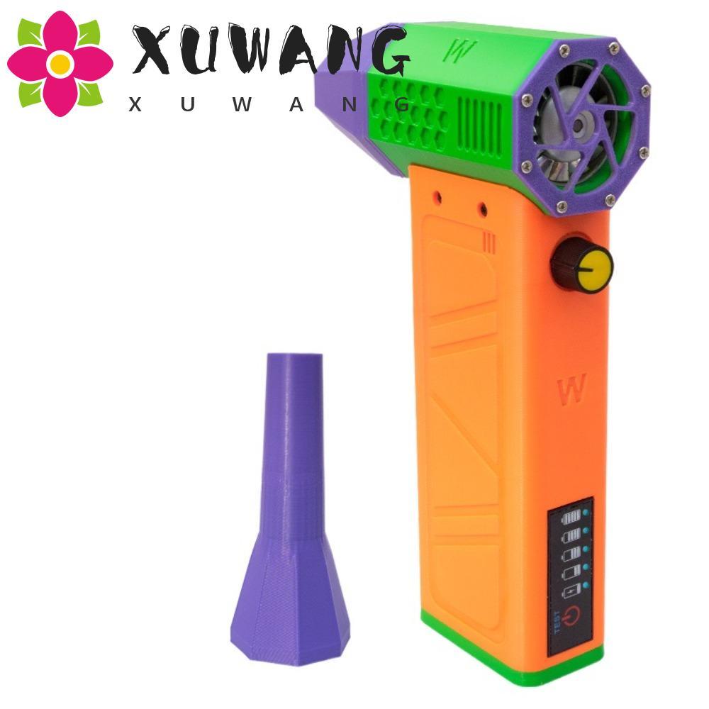 XUWANG Bạo Lực Mini Turbo Jet Fan Type-C Sạc Chế Biến Gỗ Thổi chip Ngoài Trời