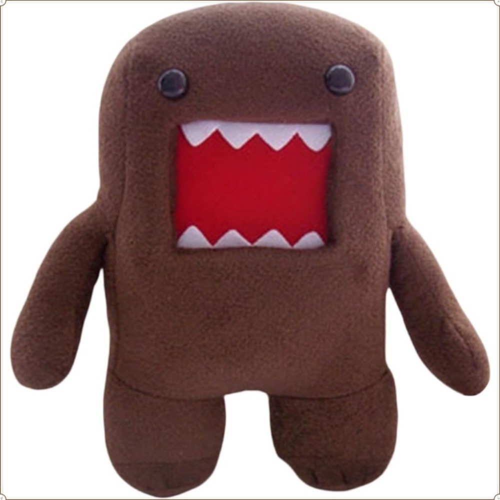11,8 Inch Màu Nâu Dễ Thương Domo Monster Sang Trọng Đồ Chơi Ngộ nghĩnh Mềm Nhồi Bông Hình Quái Vật N