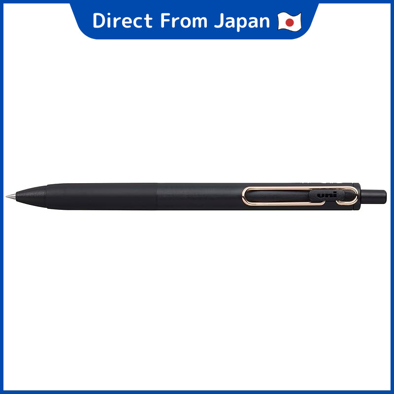 [Ballpoint Pen] Uni-ball One Rose Gold Clip 0.38mm Night Cafe Color White Barrel Black Barrel [Black