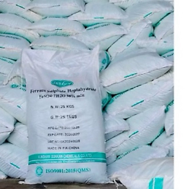 Bao 25kg Phèn sắt Feso4.7h20