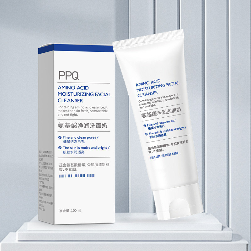 P PPQ Axit Amino Làm Sạch Sữa Rửa Mặt Dưỡng Ẩm Làm Sạch Nhẹ Dày Bọt Không Dưỡng Ẩm Sữa Rửa Mặt F#7