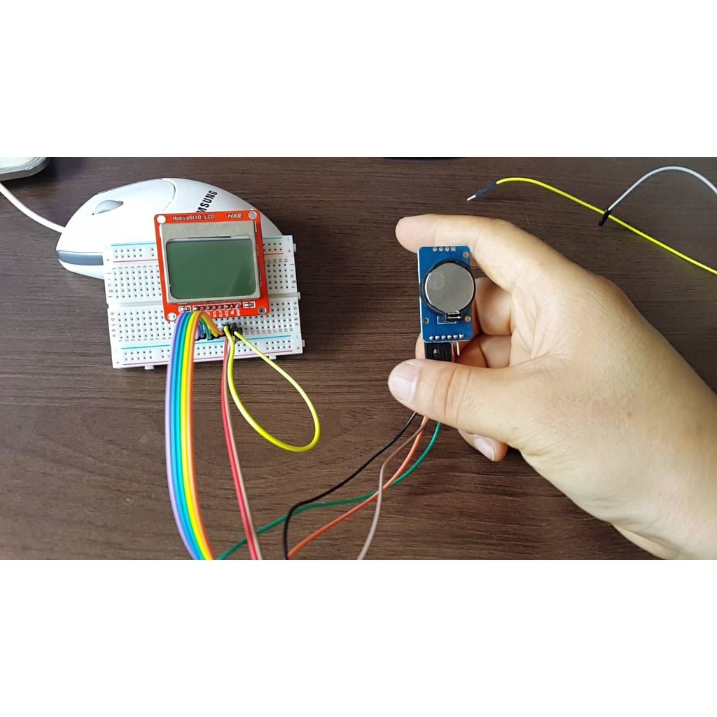 222 Module Thời Gian Thực RTC DS3231 + AT24C32 (Mạch Đồng Hồ RTC)