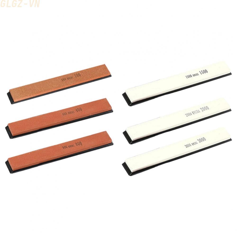 Water Whetstone Sharpener 180 3000 Grit Alumina for All Types of Blades