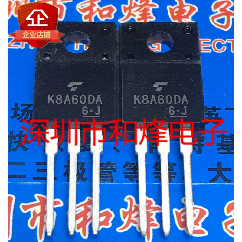 10 Mảnh K8A60DA TK8A60DA TO-220F 600V 7.5A Bộ ba đài phát thanh