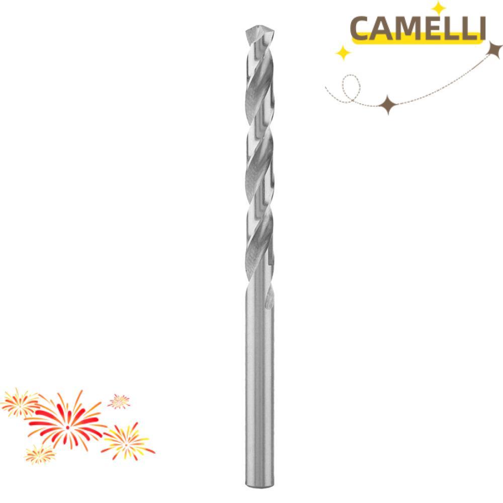 Bộ 10 mũi khoan CAMELLIK3, Mũi khoan xoắn HSS sáng không tráng, Đường kính 2mm bền 135° Mũi khoan Jo