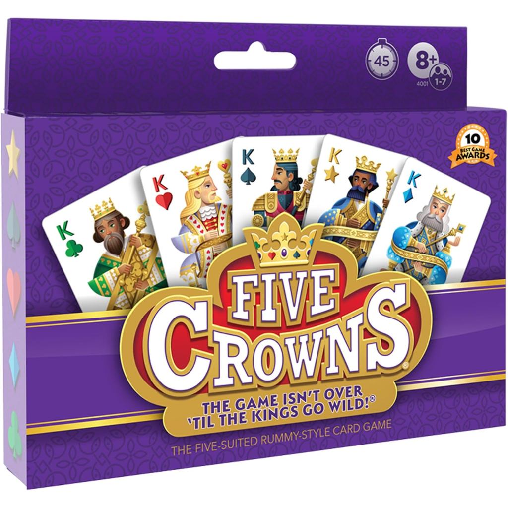 Five Crowns – Trò chơi bài dành cho trẻ em và người lớn, Trò chơi du lịch và gia đình được yêu thích
