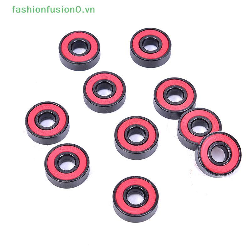 [FHF] 10 Cái / bộ 608 2RS Vòng bi kín bằng thép rãnh sâu 608RS 608-2RS MỚI