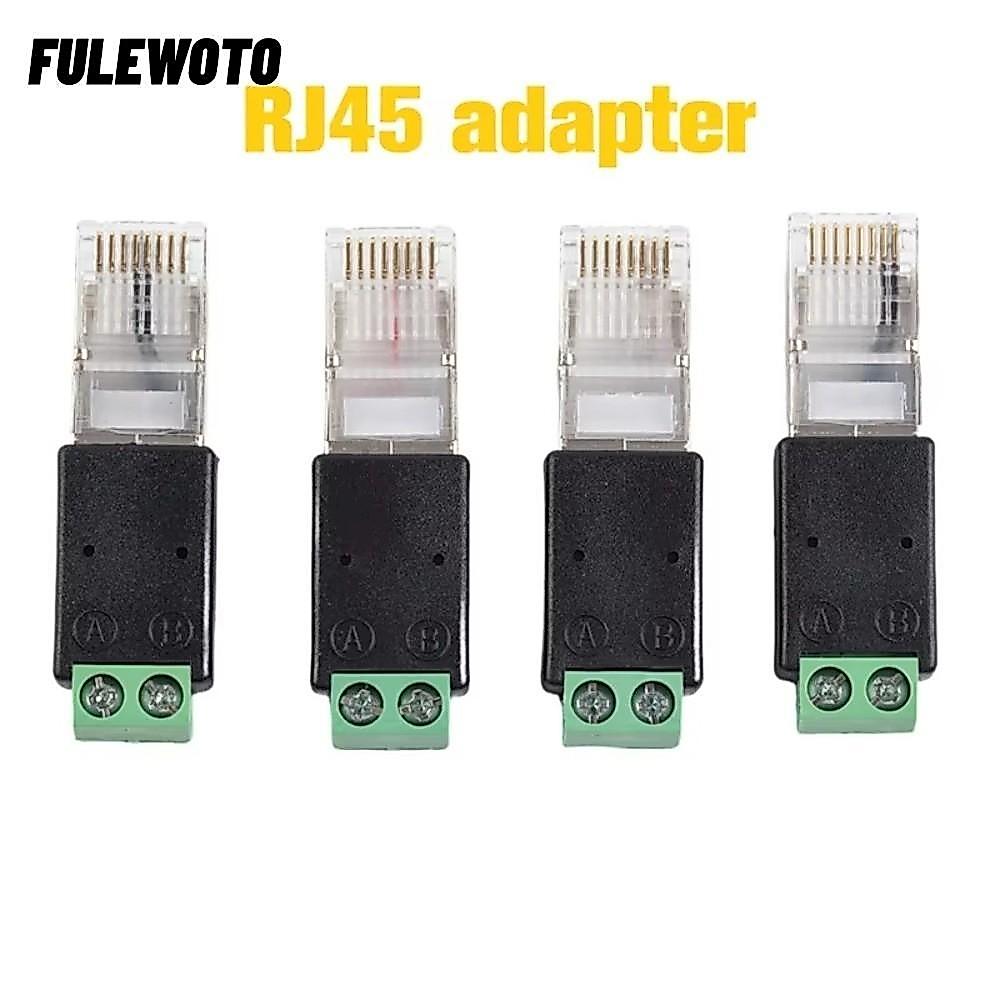 Bộ chuyển đổi thiết bị đầu cuối FILEWOTO RJ45, Bộ chuyển đổi RJ45 Đầu nối RJ45 sang RS485 Bộ chuyển 