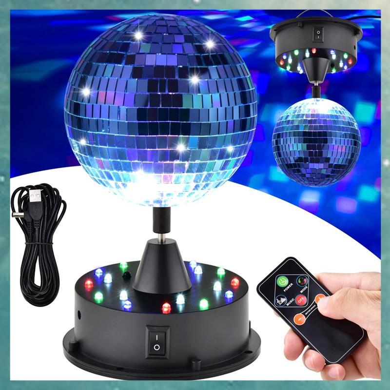 [uhktyltui.vn] Xoay Disco Ball Spinner Disco Ball Trang trí bóng Disco