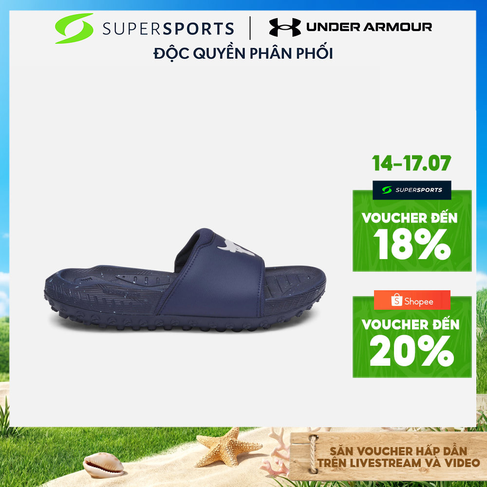 Dép Quai Ngang Unisex Under Armour Project Rock 3 - 3026034-404