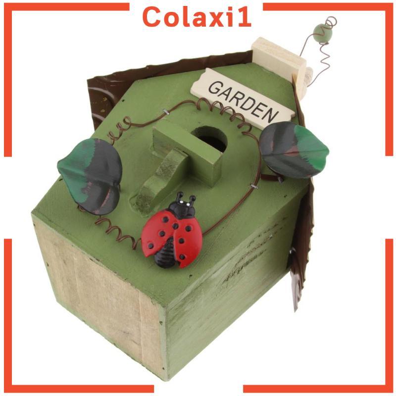 Nghệ thuật và thủ công bằng gỗ Country Cottages Bird House Parrot Comfort House A