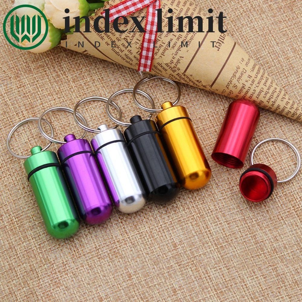  index limit INDEX LIMIT Chai thuốc ngoài trời Hộp đựng chống nước bằng hợp kim nhôm di động