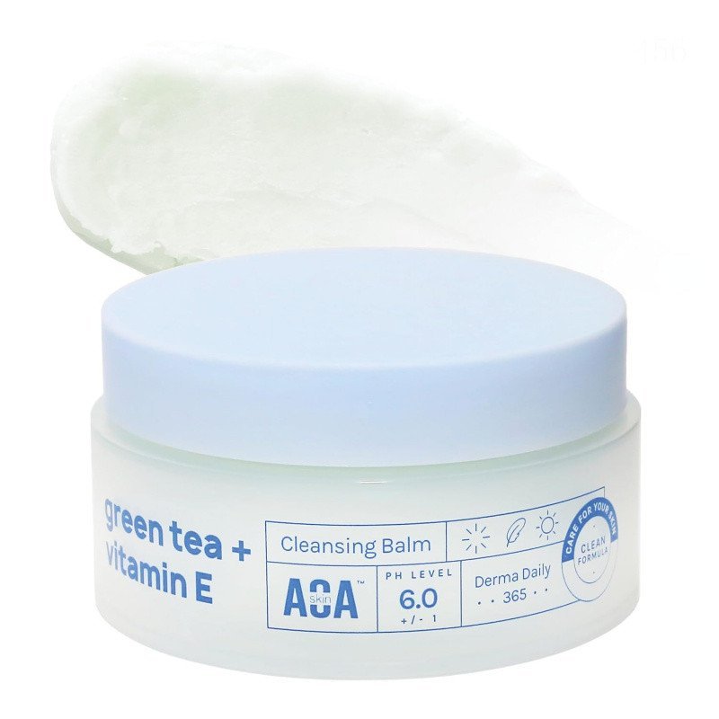 Sữa rửa mặt AOA STUDIO Trà xanh & Vitamin E, Tẩy trang chống thấm nước, Tẩy trang gốc dầu, Chăm sóc 