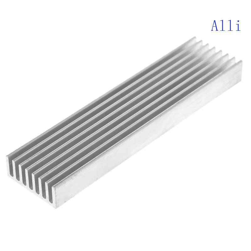 Bộ tản nhiệt bằng nhôm Alli để làm mát PC Laptop CPU GPU VGA VRAM VRM 100x25x10mm