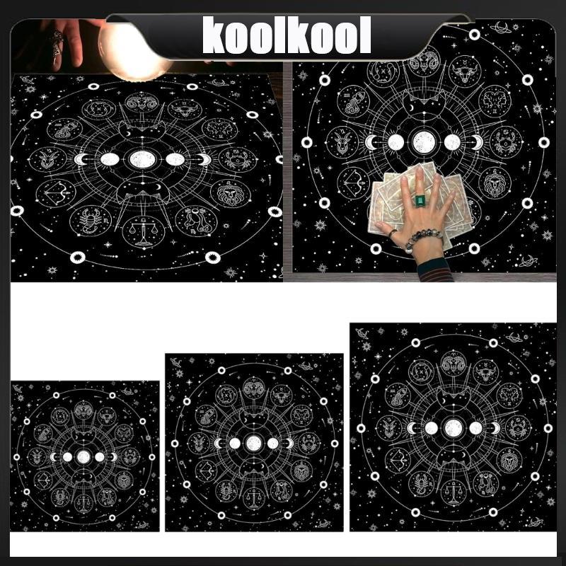Kool Tarots Bàn Altar Vải Ban Trò Chơi Thảm Bói Toán Khăn Trải Bàn Altar