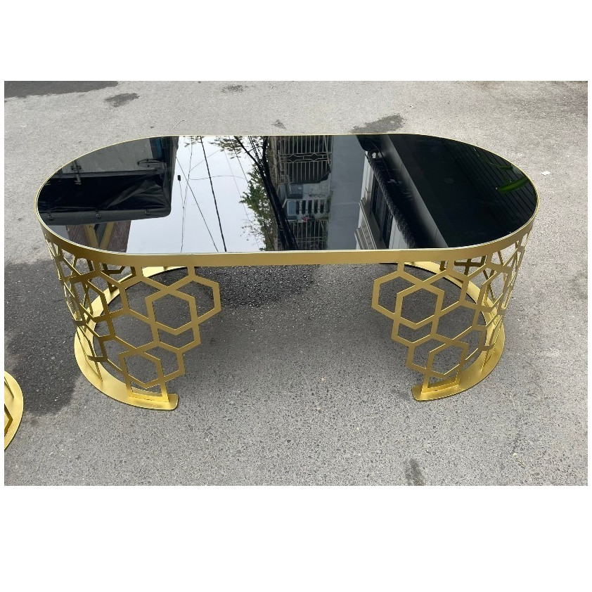 Bàn trà sofa mặt kính 60x120