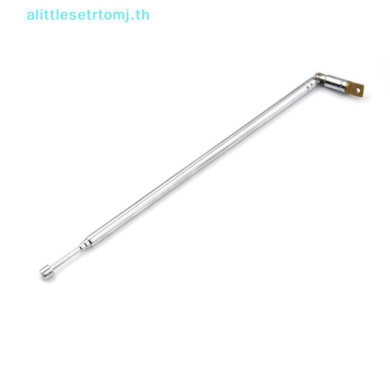 Alittlese Metal Full-channel AM FM Radio Ăng-ten kính thiên văn Chiều dài 63cm 4 phần TH