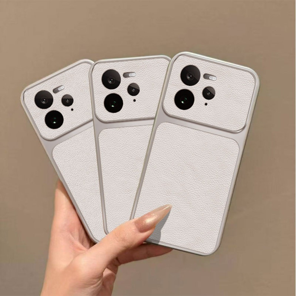 Ốp điện thoại chống sốc bằng da vải thiều sang trọng cho Realme GT7 Pro GT7 ngay lập tức biến toàn b