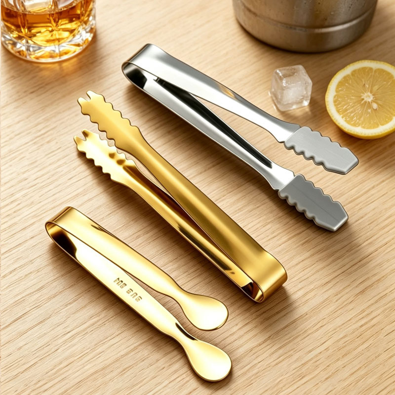Set Silicone Cube Sugar Cube Làm Dày Ice Cube Hotel Golden Ice Cube Thanh Thép không gỉ Ice Cube 2BI