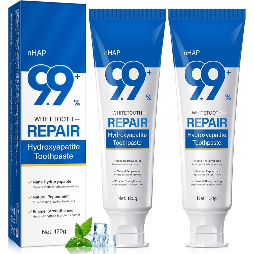 Kem đánh răng Hydroxyapatite, Kem đánh răng Nano Hydroxyapatite Care Men Care cho răng nhạy cảm, 2 g