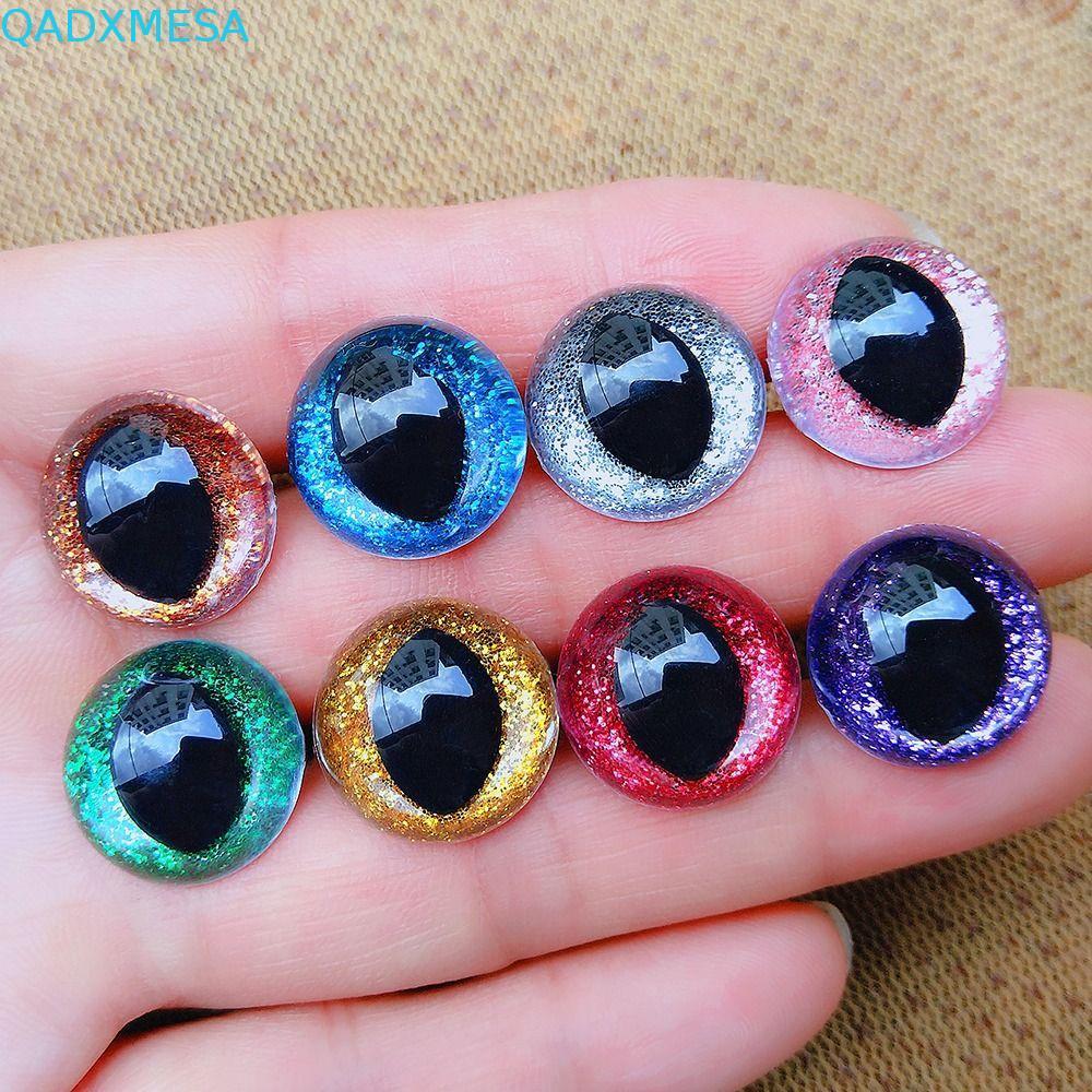 QADXMESA Mắt An Toàn Cho Amigurumi, Mắt An Toàn Amigurumi 12 Mm Cho Móc, Phụ Kiện Đồ Chơi Búp Bê Thú