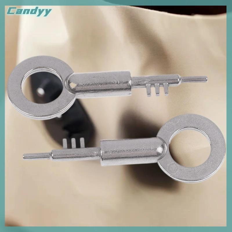NDY Home Security Phím thay thế bằng thép không gỉ 3 cửa Lo Key nk Universal - Chìa khóa cửa phòng t